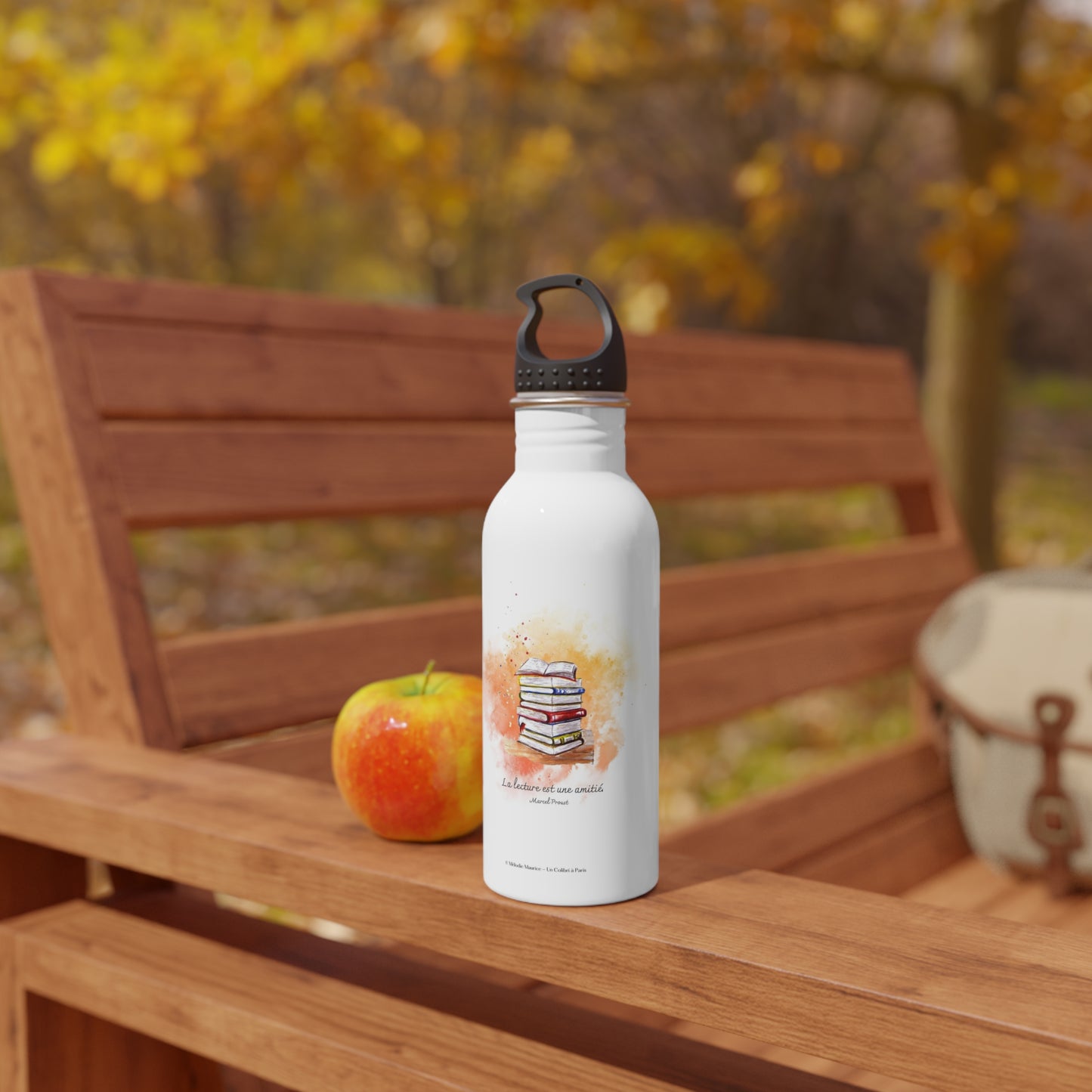 Stainless Steel Water Bottle - La Lecture