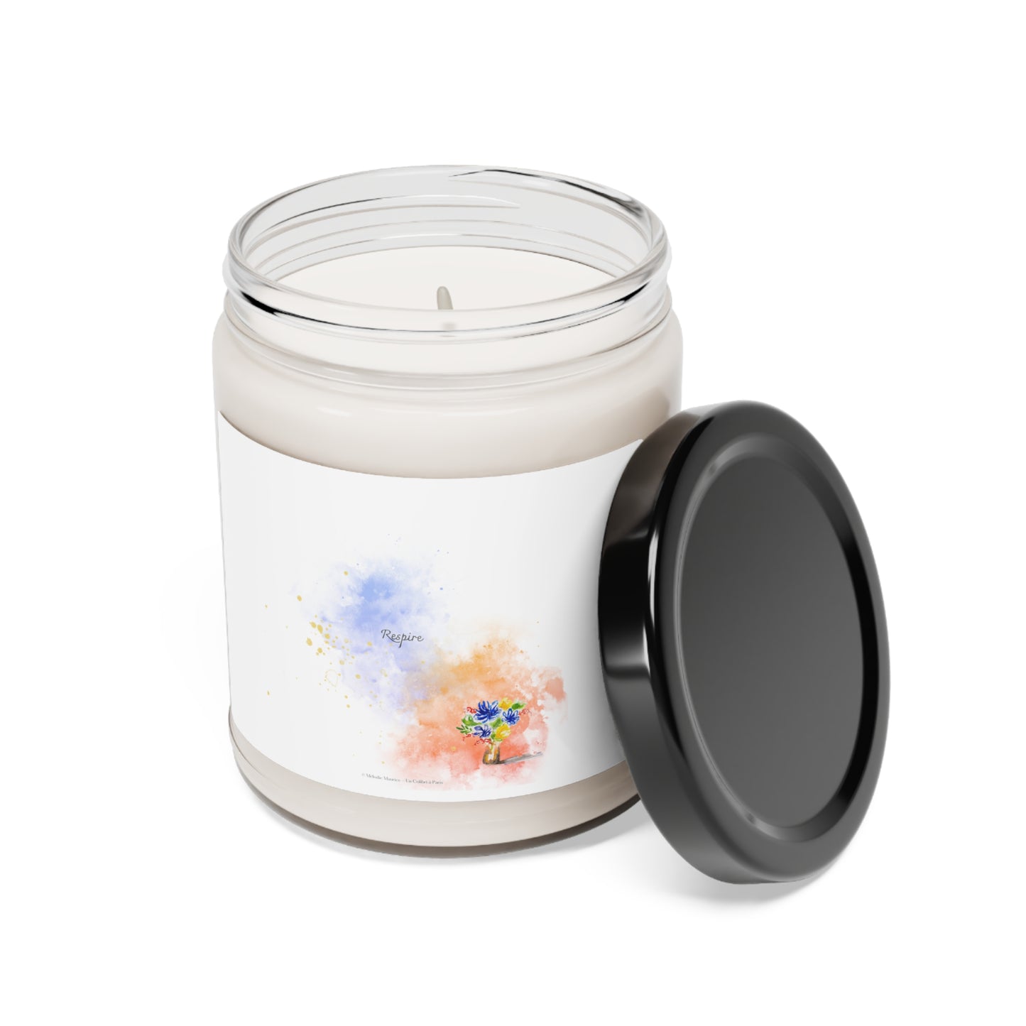 Scented Soy Candle "Respire"